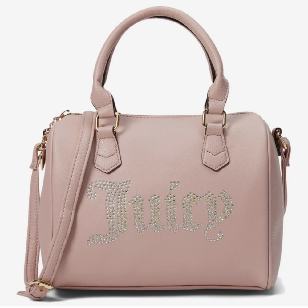 RARE juicy couture bling satchel clutch bag - Picture 2 of 13